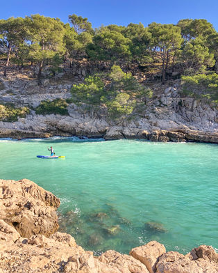 calanque de Port-Pin, marseille 