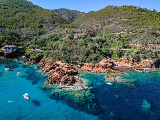Calanque de Maupas, Saint-Raphaël, le Trayas