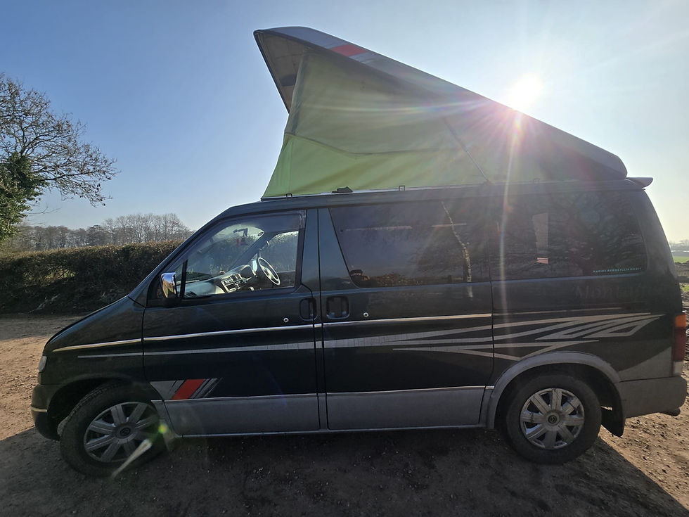 Thumbnail: M reg diesel bongo rear conversion SOLD 