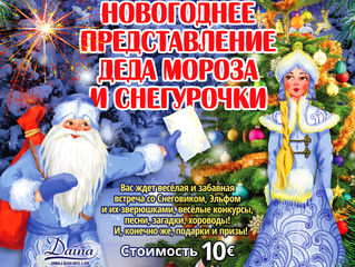 Новогоднее представление Деда Мороза и Снегурочки для детей