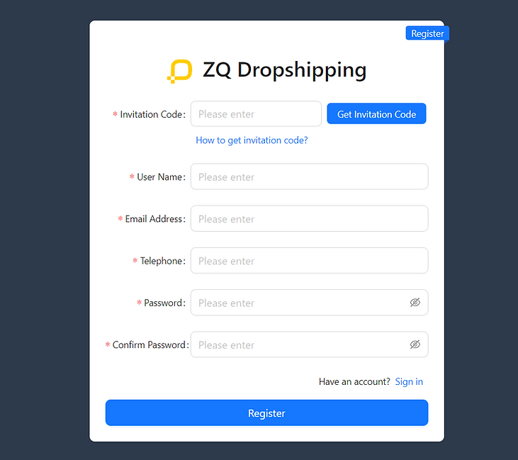 Join ZQdropshipping today and start your successful drop shipping business today.