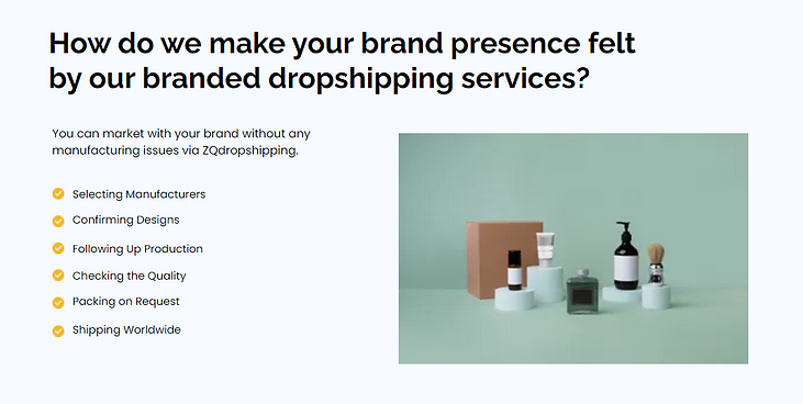 Start your Branded Drop shipping with our branded drop shipping service