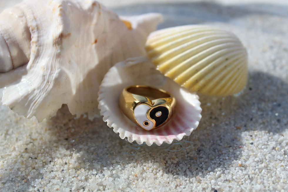 Thumbnail: YANGY HEART RING - ONE SIZE