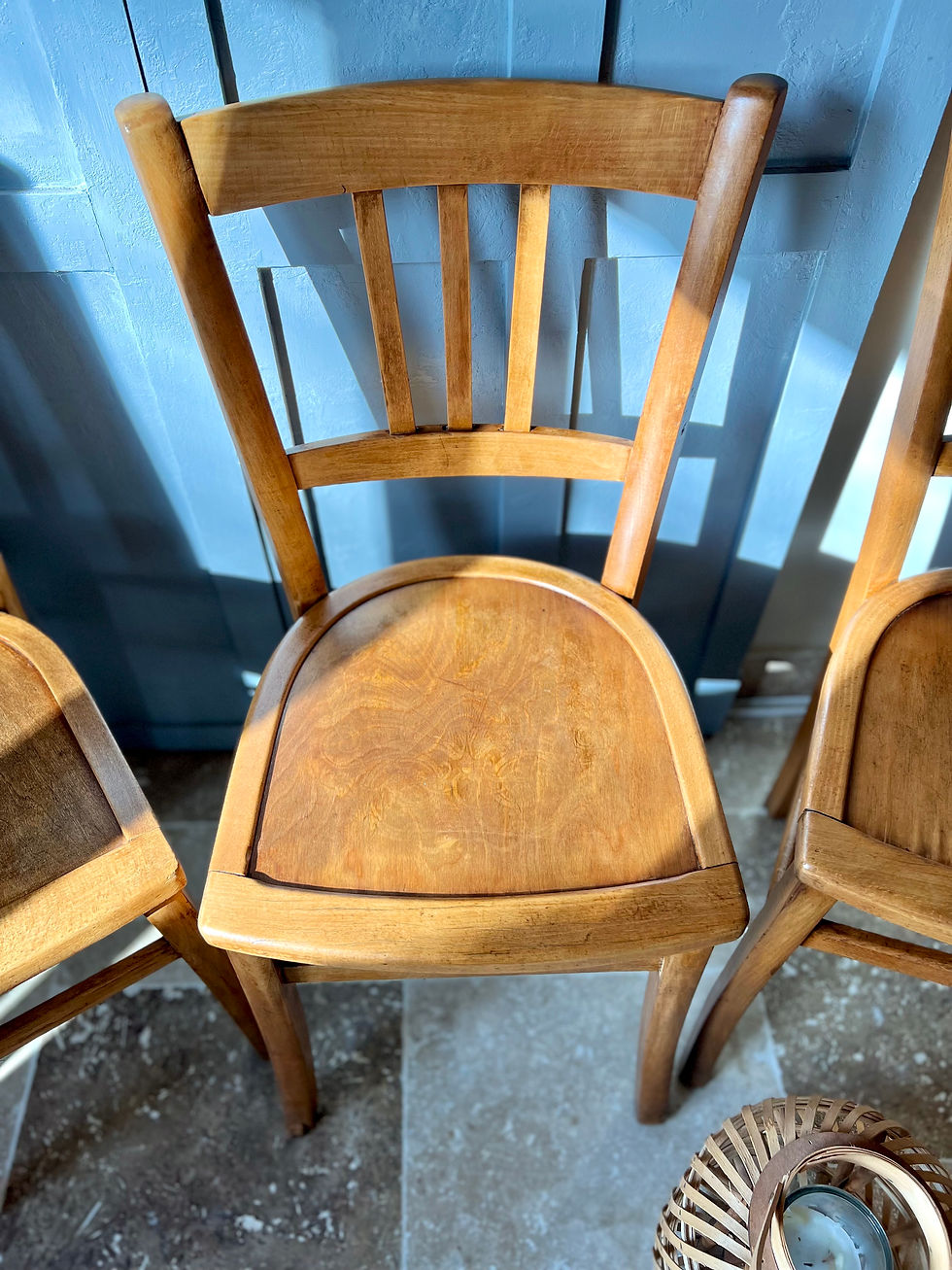 Miniature : Lot de 3 chaises bistrot 