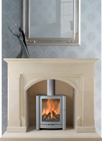 Newstove 1 Bath Stone Fireplace