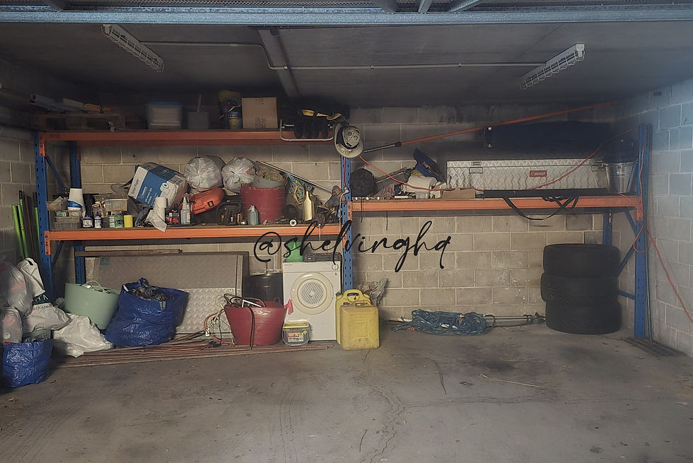 Double Car Garage Racking