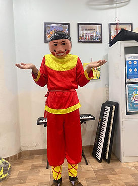 Jack in a traditional Vietnamese costume