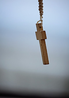 Wooden Cross Pendant