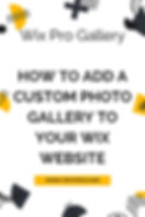 WIX PRO GALLERY: How To Add A Custom Photo Gallery To Your Wix Website (Wix Photo Gallery). Wondering how to add a custom photo gallery to your Wix website? In this Wix pro gallery tutorial, you’ll learn how to add a Wix photo gallery to make the most out of your Wix images. By the end of this video, you’ll know exactly how to add a photo gallery in Wix and how to customize a Wix gallery. If you want to create custom Wix photos using a custom Wix gallery, this Wix pro gallery tutorial is for you. You'll find out all about the different things you can do with Wix gallery pro, such as Wix pro gallery animation, Wix pro gallery autoplay and Wix pro gallery filters to make the most out of your Wix gallery and Wix photos. You'll also be able to see some Wix pro gallery examples in this Wix tutorial.