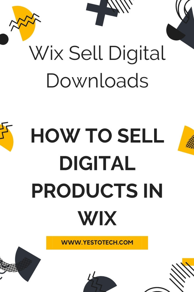 Wix Sell Digital Downloads Sell Digital Products In Wix (Add A Digital