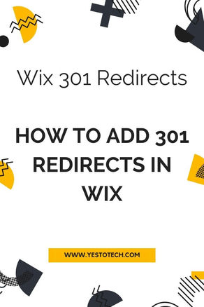 Wix 301 Redirects: Easily Redirect URLs With 301 Redirects In Wix To Fix Broken Links