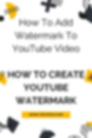 HOW TO ADD WATERMARK TO YOUTUBE VIDEO (+ How To Create YouTube Watermark). Wondering how to add a watermark to a YouTube video and how to create a YouTube watermark? In this YouTube branding watermark tutorial, you'll learn how to add a subscribe button on a video, namely a YouTube watermark subscribe button. Watch this how to create a YouTube branding watermark video which has a YouTube branding watermark template. If you want to add a watermark in a YouTube channel, this branding watermark subscribe tutorial is for you. Get excited to set a branding watermark!