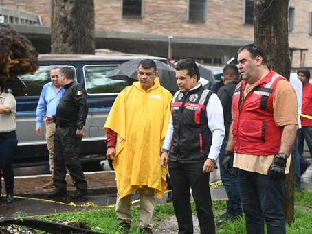 Atiende alcalde daños por intensas lluvias en Victoria