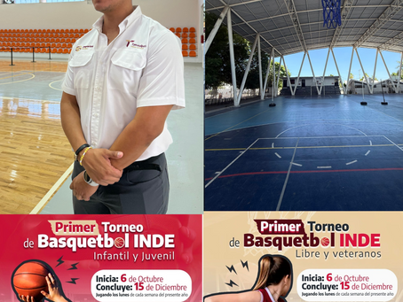 Invita INDE a participar en primer torneo de basquetbol “Gobernador Américo Villarreal Anaya”
