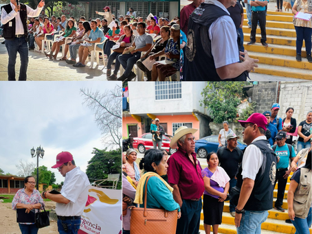 Reporta Bienestar avances en atenciones a damnificados en Veracruz.
