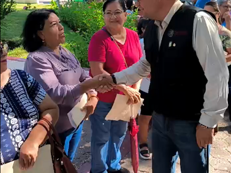 Reconoce delegado de Bienestar a mujeres como madres y amas de casa “que siempre nos atienden de maravilla”; son prioridad