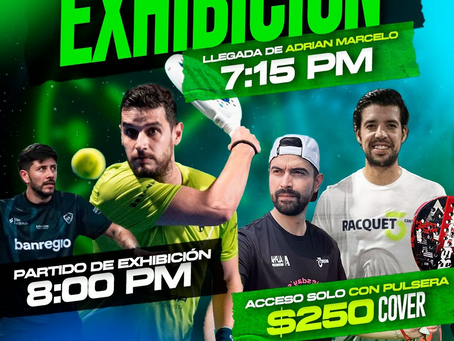 Adrián Marcelo llega a Racquet 3 Center