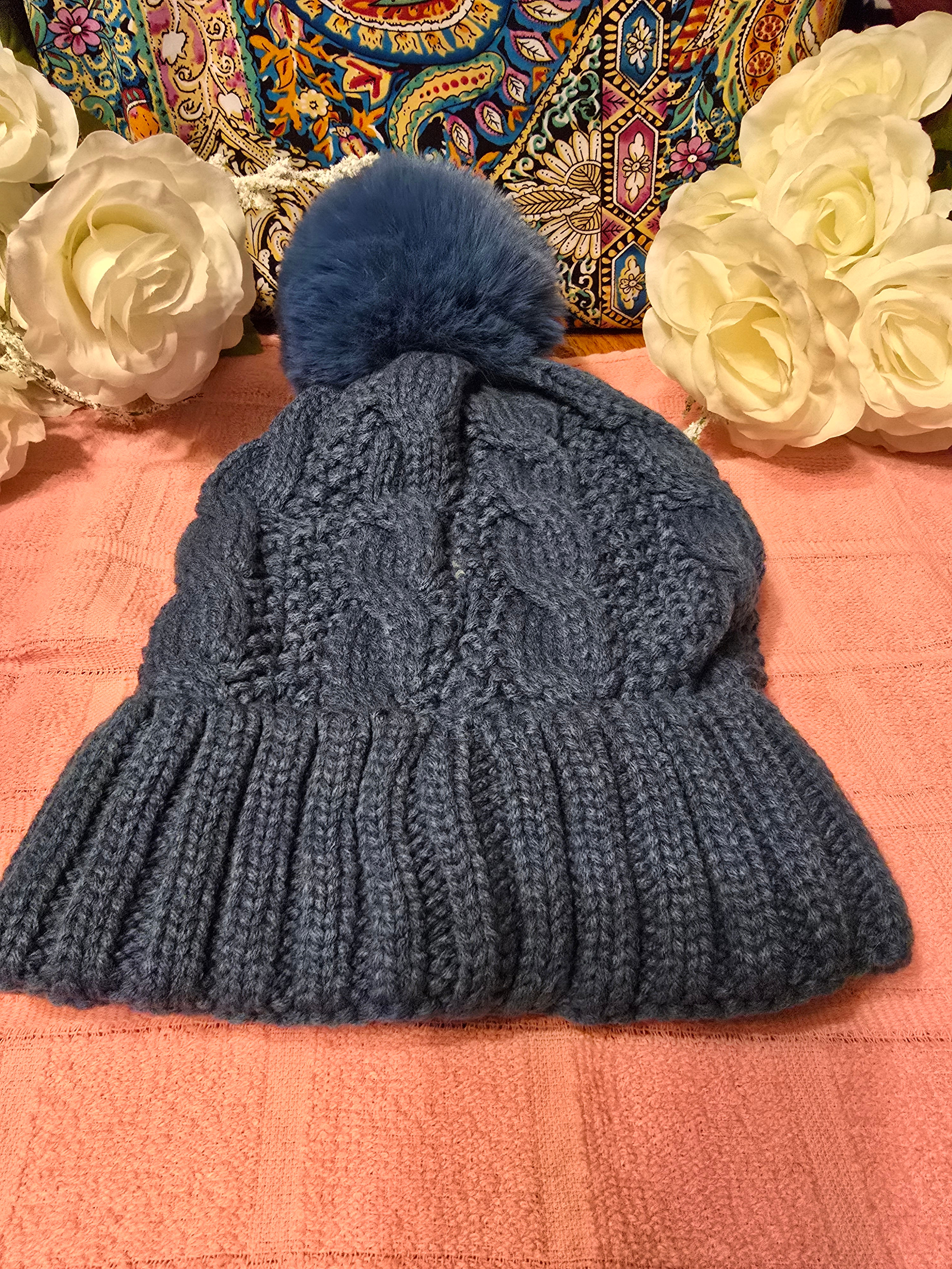 Navy Blue Sock Hat