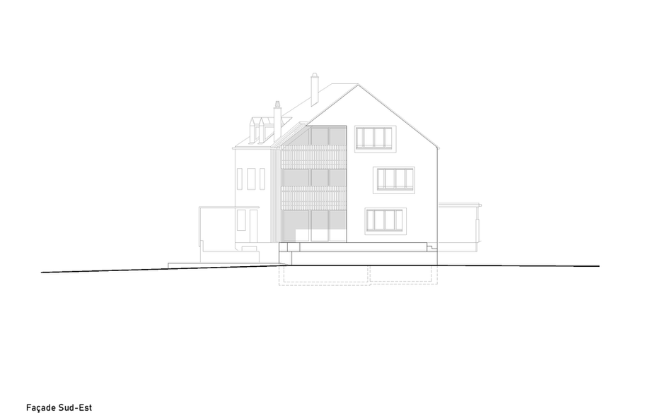 façade Sud-Est