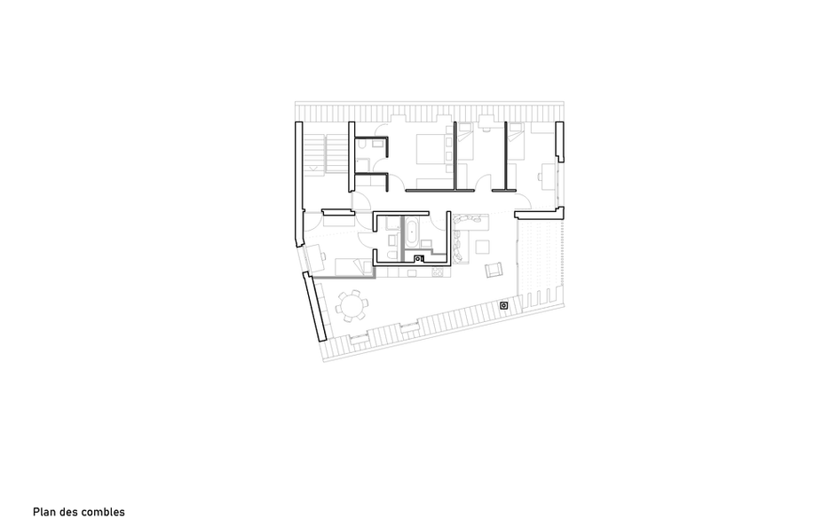 plan des combles