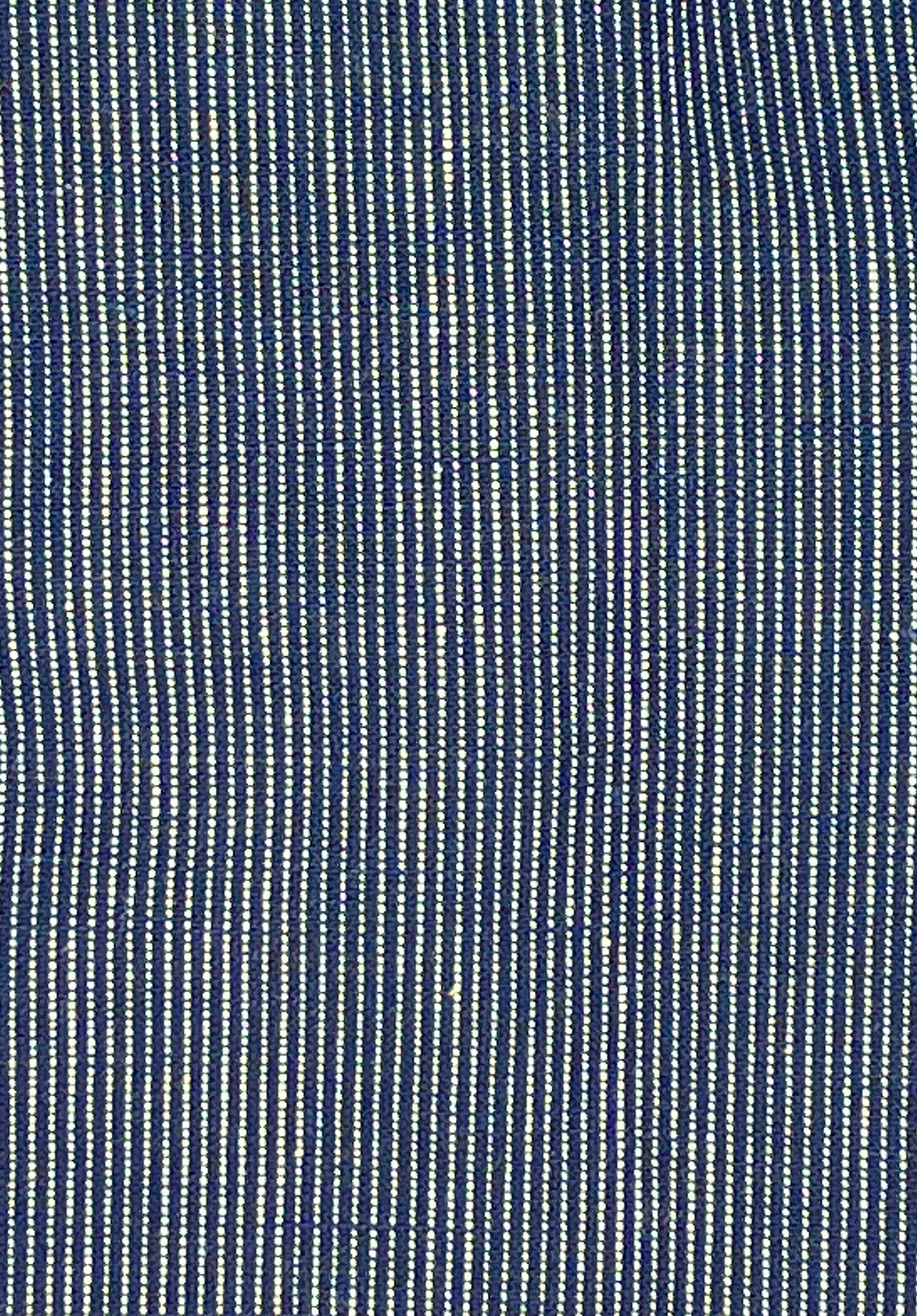 45.国内産 ストライプ生地ネイビー ヘンプ30% コットン70% 120cm幅 YD-53007