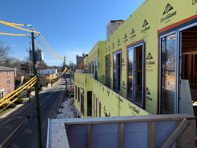 Construction Progress at 33 Calvert