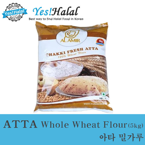 Atta Whole Wheat Flour (UAE, AlAmir, 5kg) yeshalal