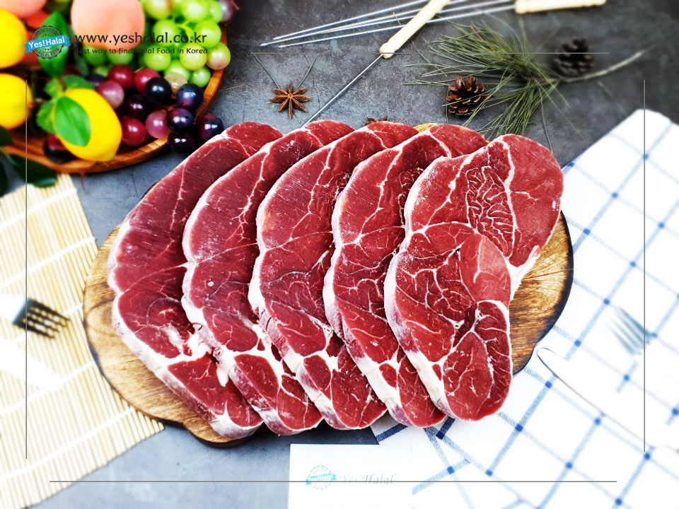 Thumbnail: لحم البقر الحلال (Australian Beef, 1.0Kg - 1,950won/100g)