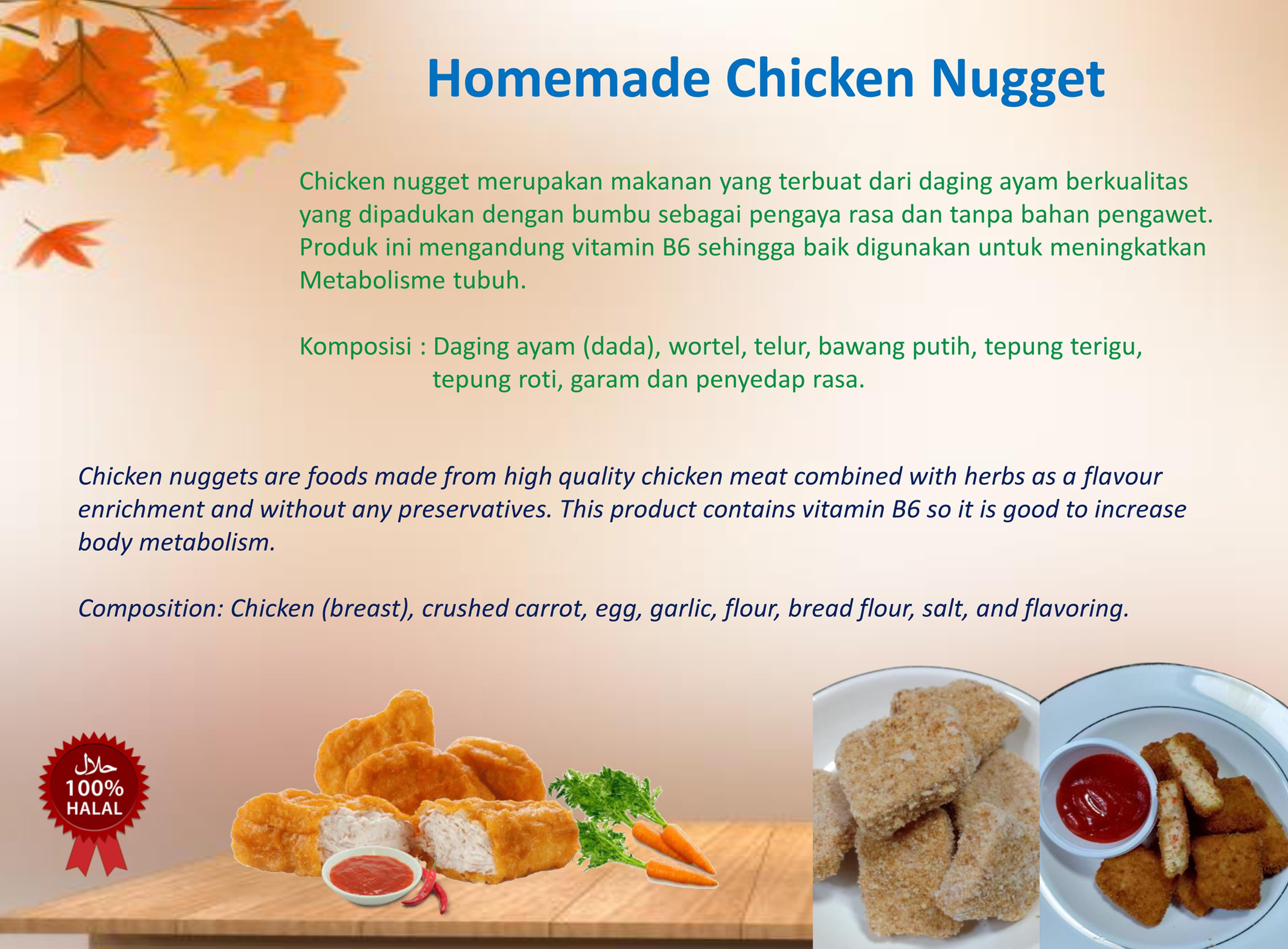 Halal Chicken Nugget yeshalal
