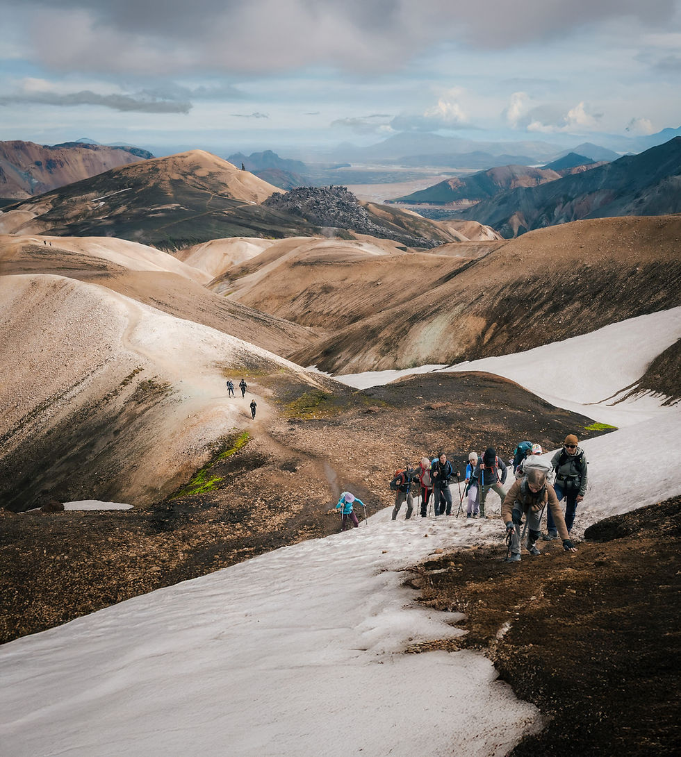 Iceland Trekking Tours from UK