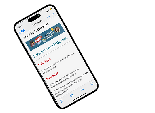 Phone phrasal verb