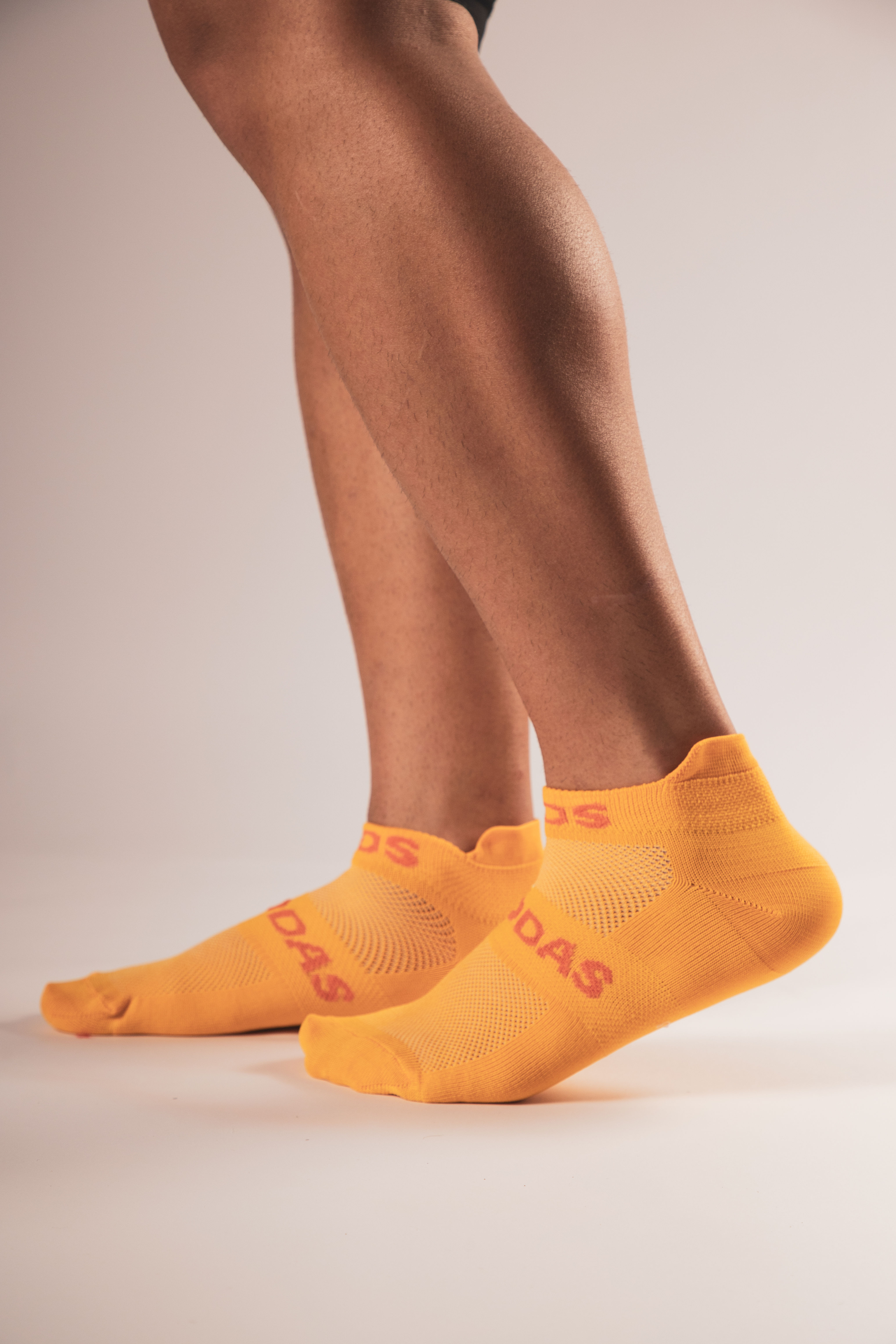 CALCETINES TOBILLERA AMARILLO RUNNING