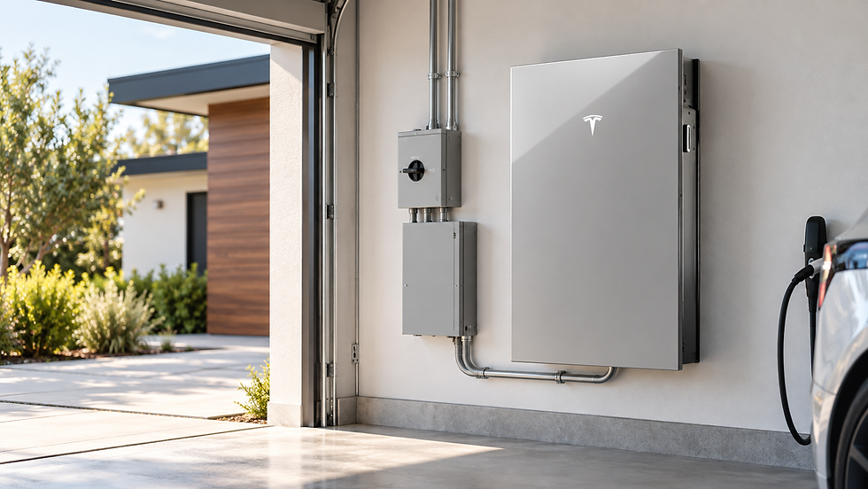 Installed Tesla Powerwall 3