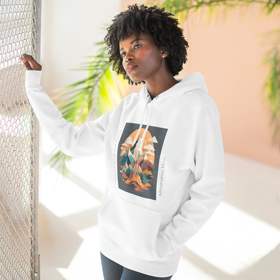 Thumbnail: "When I Speak Your Name" Unisex Premium Pullover Hoodie