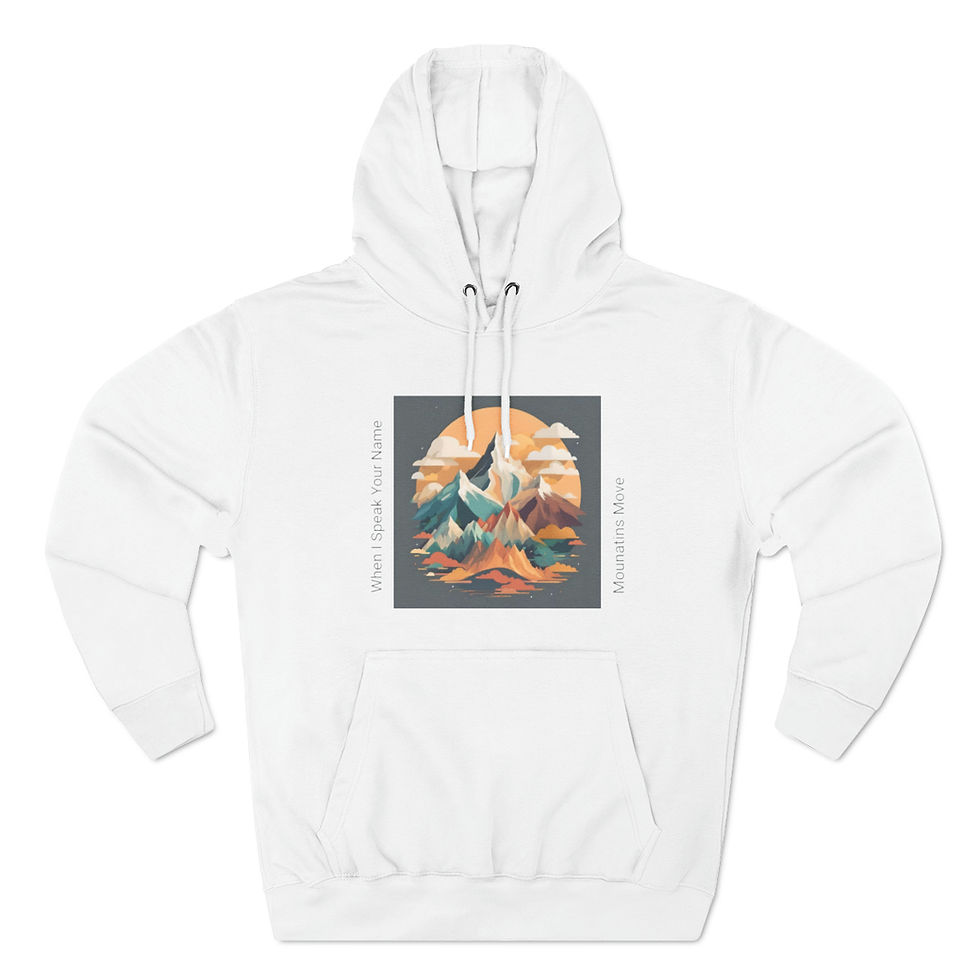 Thumbnail: "When I Speak Your Name" Unisex Premium Pullover Hoodie