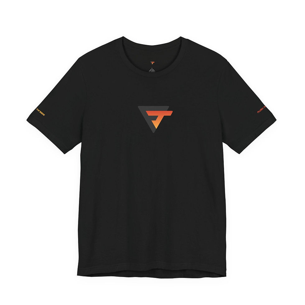Thumbnail: Hearts and Darts - Flush Threads Dark Crimson - Unisex Tshirt