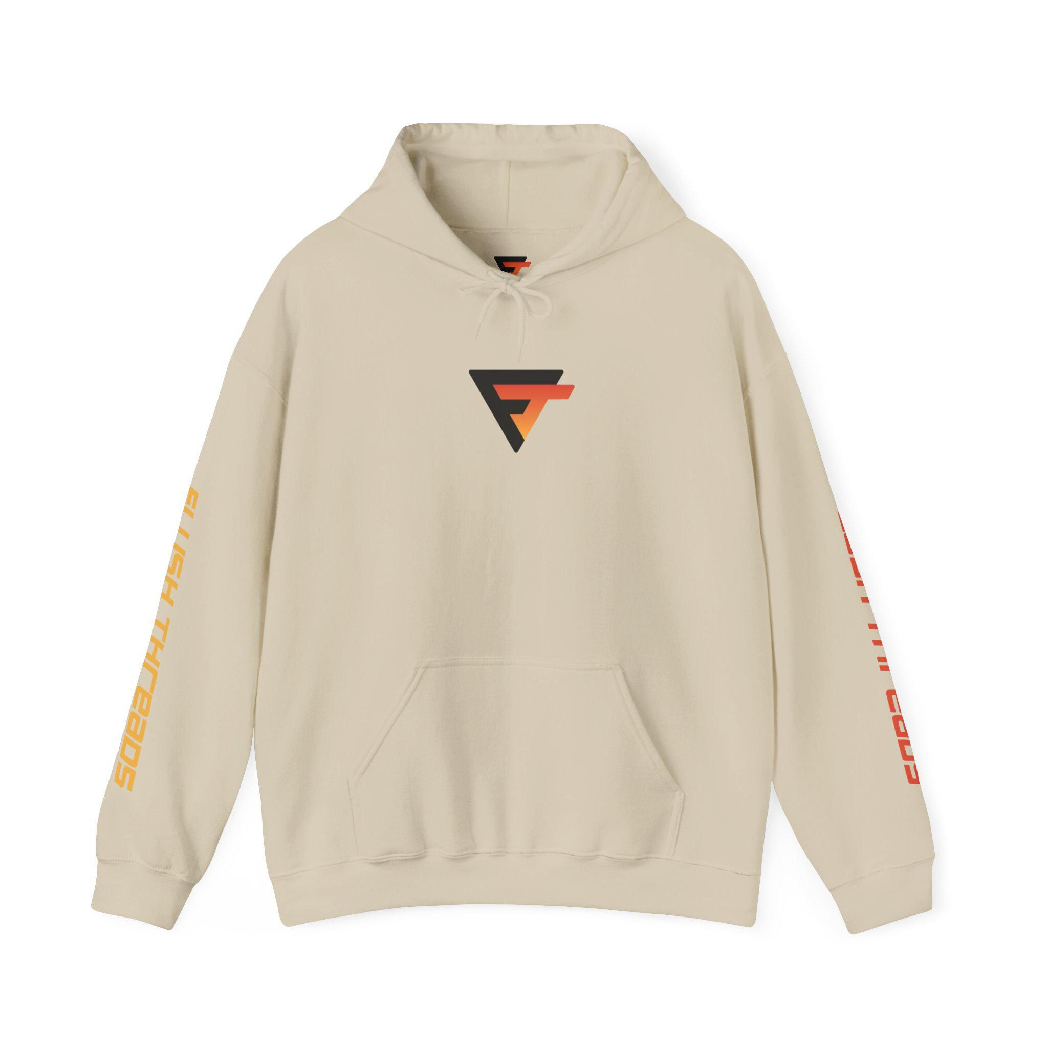 Classic - Flush Threads Dark Crimson - Unisex Hoodie
