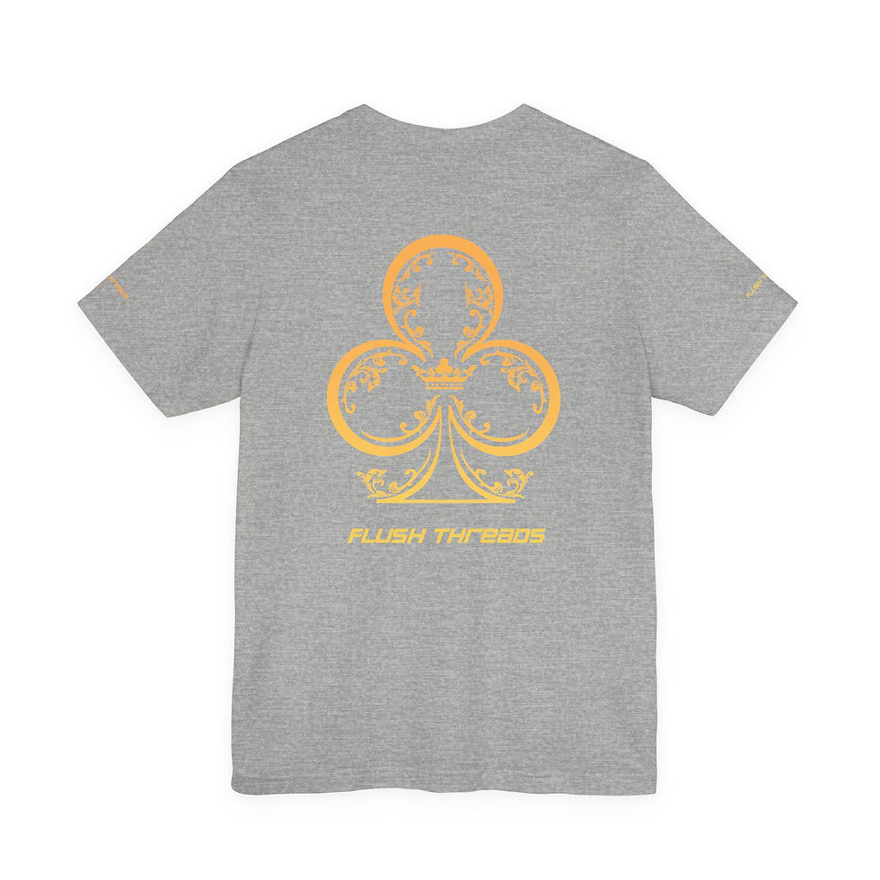 Thumbnail: Clubs and Dubs - Flush Threads Gold Ember - Unisex Tshirt
