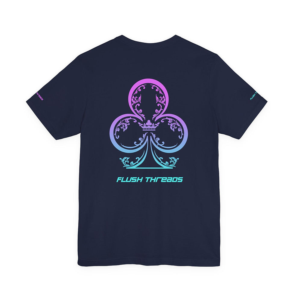 Thumbnail: Clubs and Dubs - Flush Threads Neon Pink - Unisex Tshirt