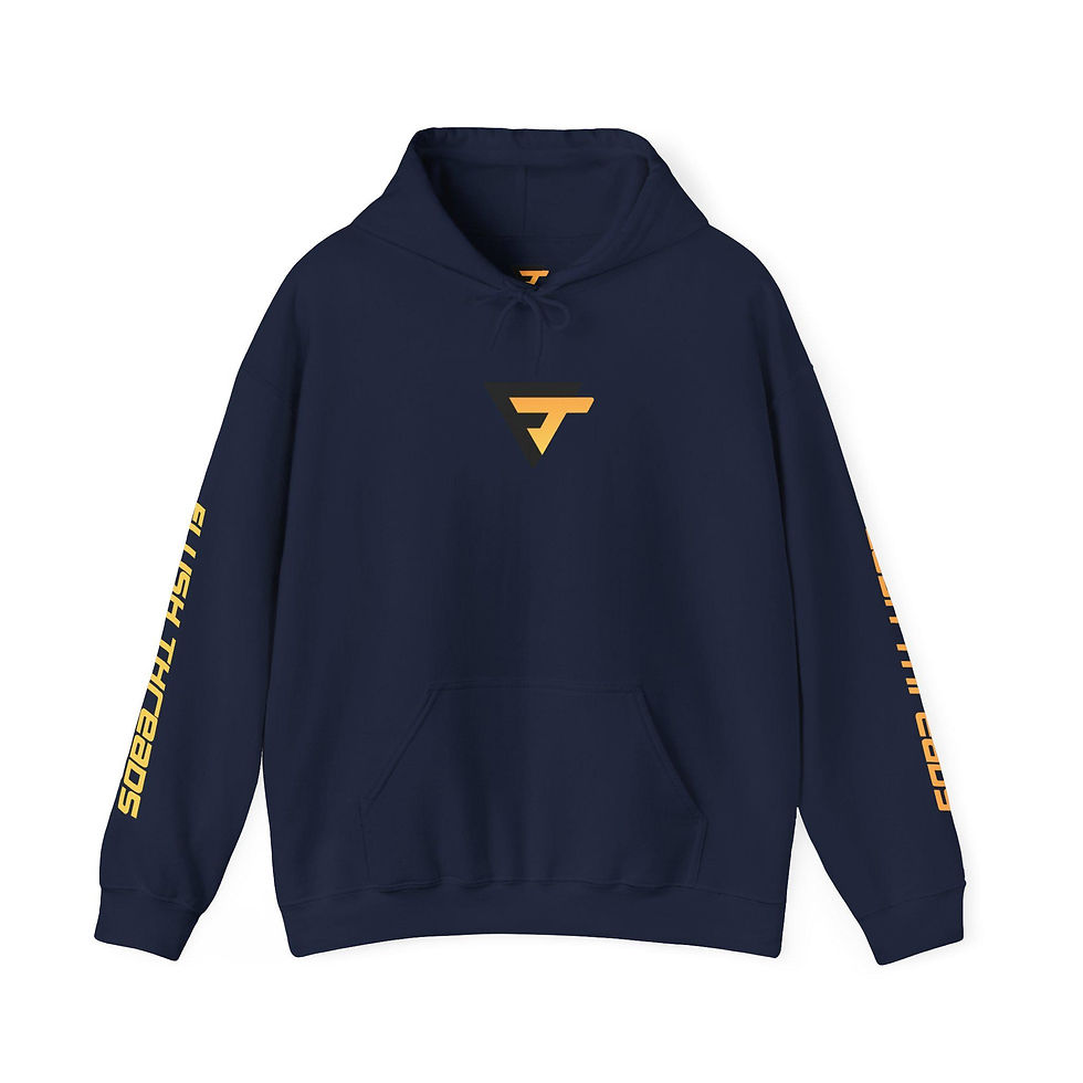 Thumbnail: Classic - Flush Threads Gold Ember - Unisex Hoodie