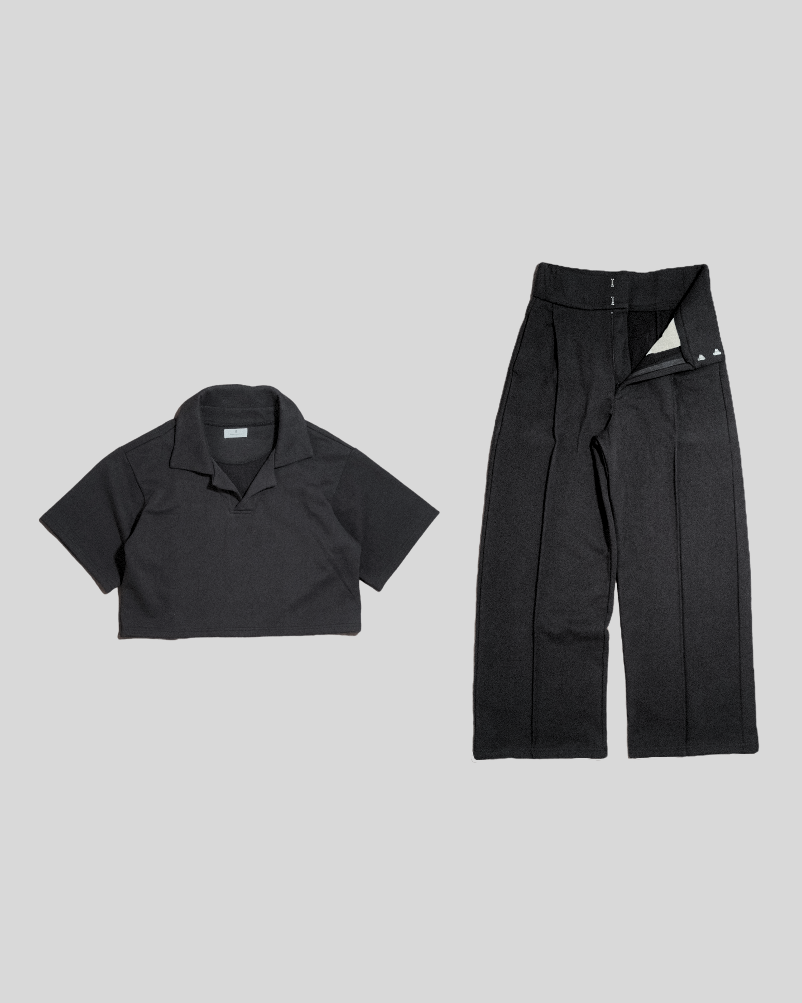 Formal SET - French Terry Black