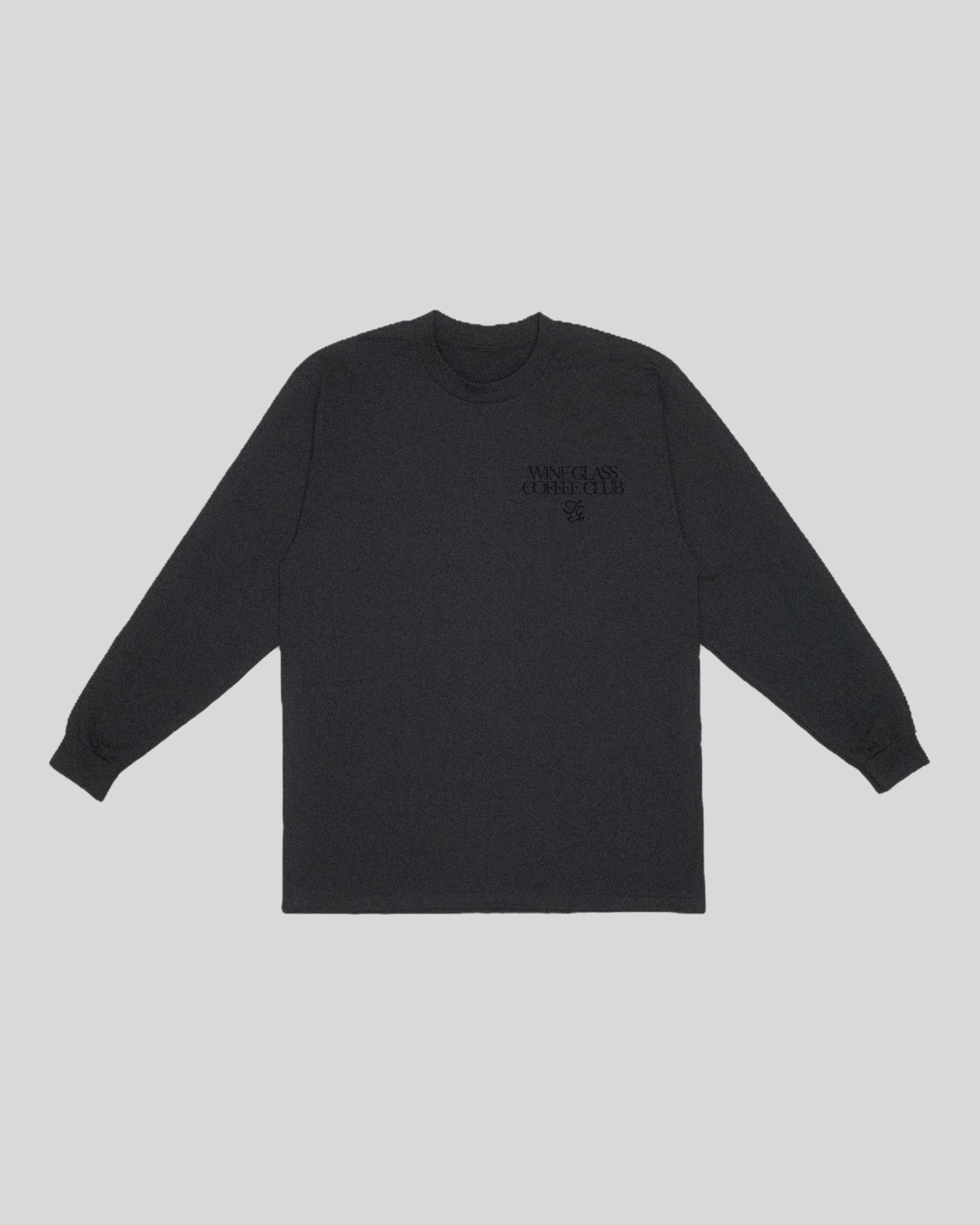 Wine Glass Coffee Club - Long Sleeve