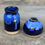 Thumbnail: Midnight blue little bud vase
