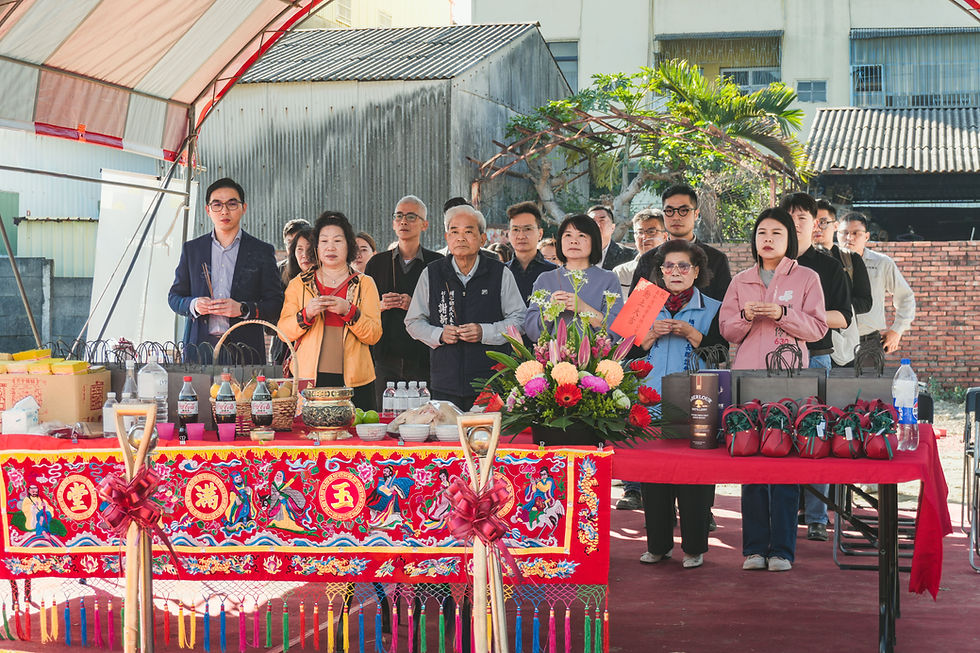 埔心義民段動土｜在時間沉澱中，為未來奠基