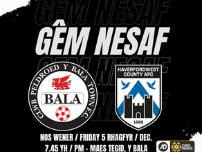 Our next Home match!