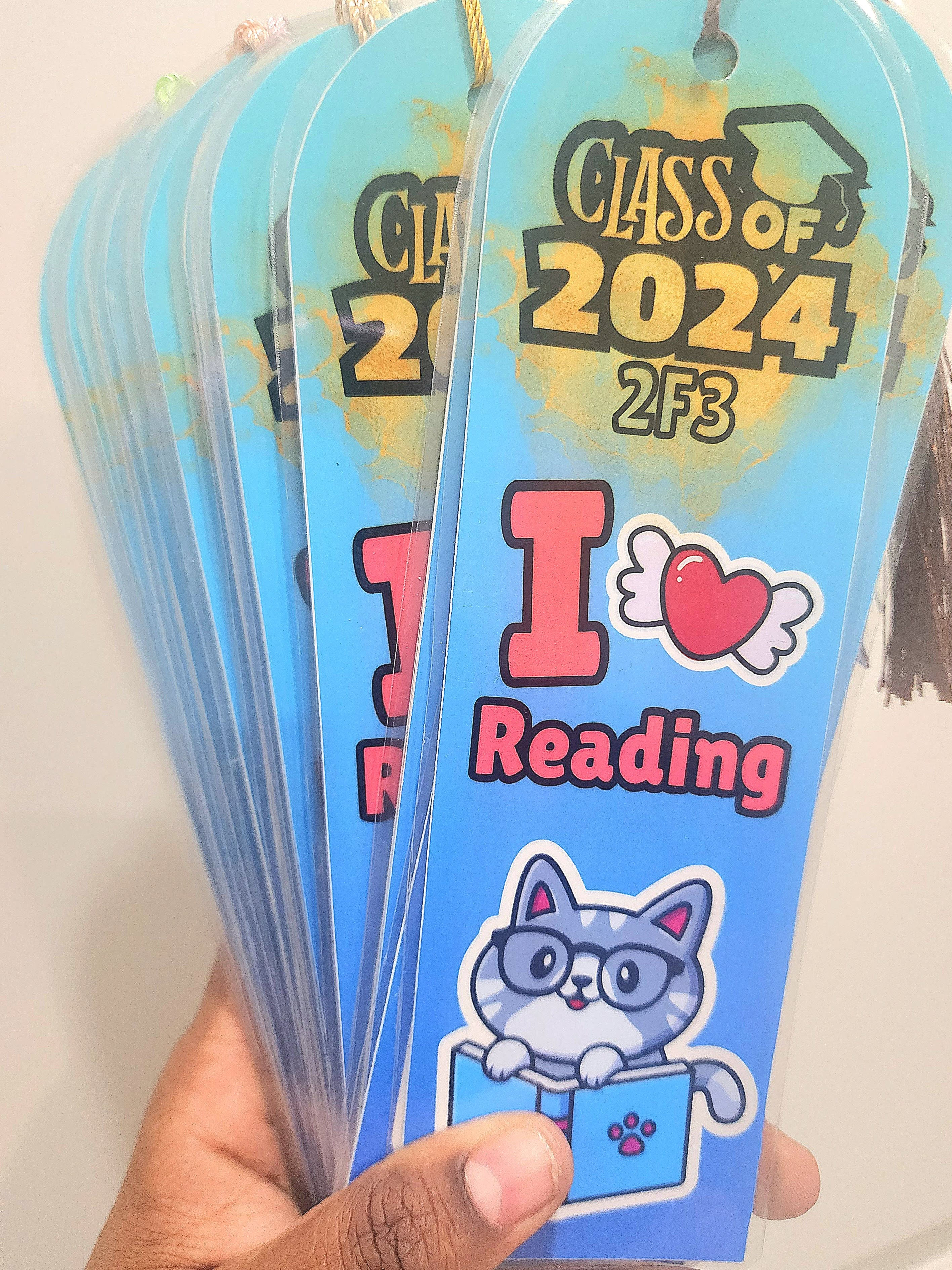 Custom Theme Bookmarks - Set of 10