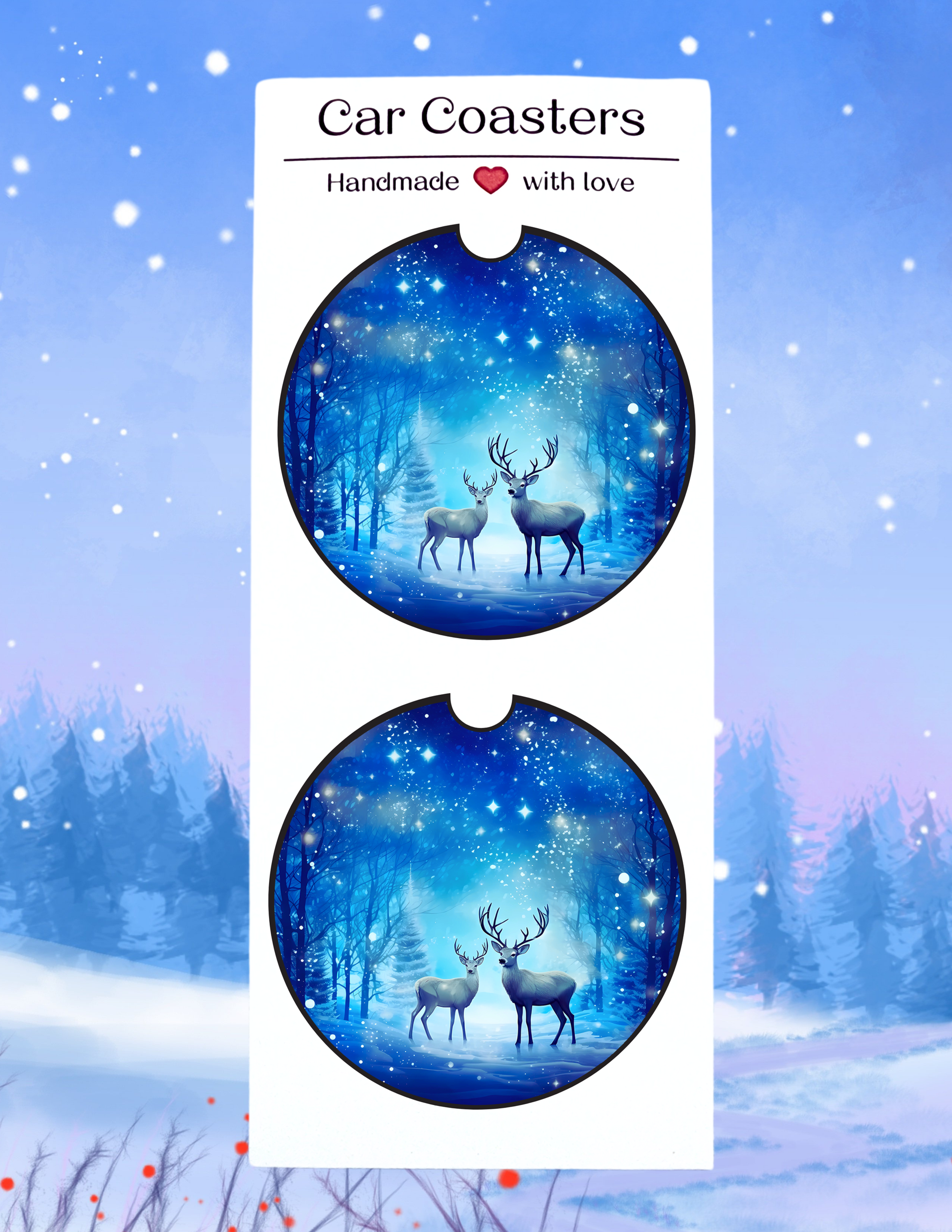 Winter Whimsy Coaster
