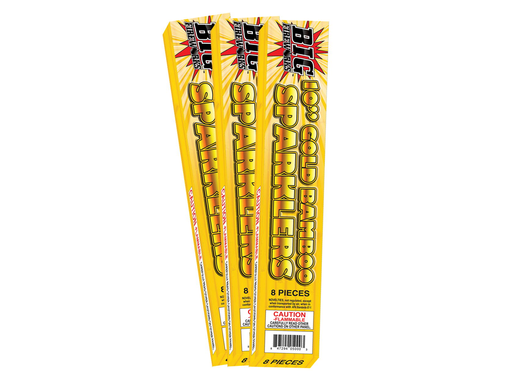 10" Bamboo Gold Sparkler