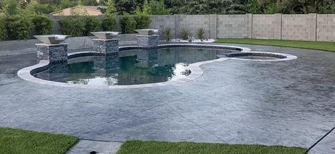 Pool Concrete Patio