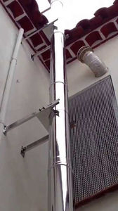 Requisitos para instalar una chimenea de extracción de humos en local